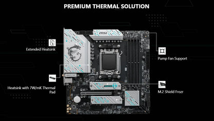 B650M Gaming Plus WiFi AM5 DDR5 Motherboard