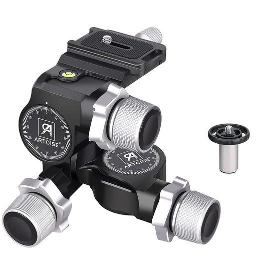 Professional Tripod Head with Arca Swiss Pan Adjustment