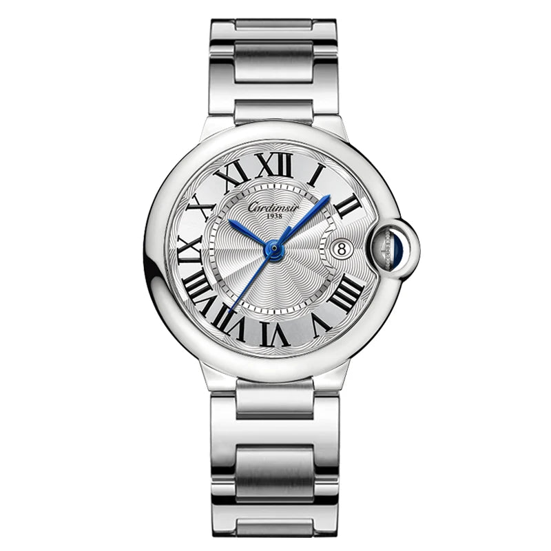 Women's Automatic Watch Pearl White Dial