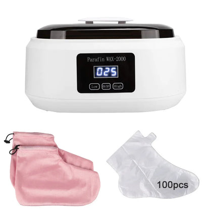 Paraffin Wax Foot Spa Heater Moisturising Care Set
