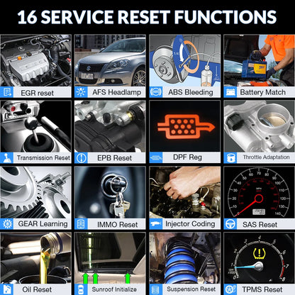 OBD2 Diagnostic Tool Hot Version with Cable 16 Resets