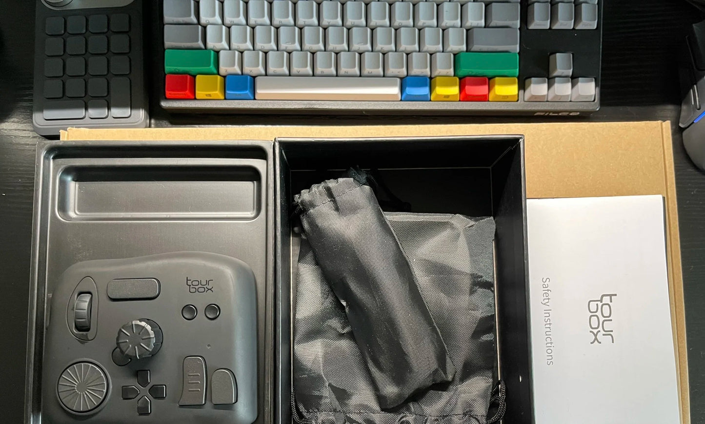 Photo Video Editing Console with Customisable Controls
