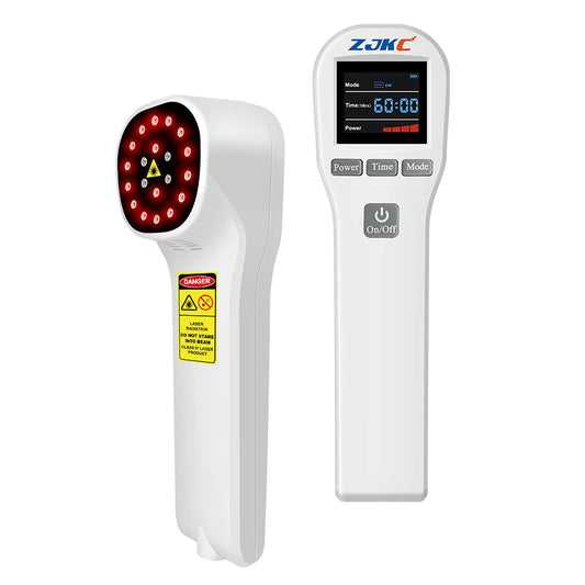 White Portable Pain Relief Cold Laser Machine for Pets