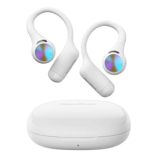 Wireless Open Ear Earphones LDAC High Res IPX5 White