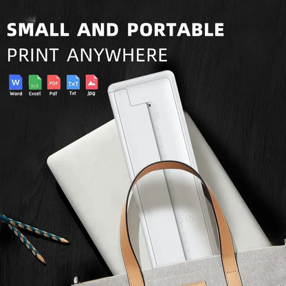 Portable A4 Thermal Printer Wireless Inkless Printing Machine