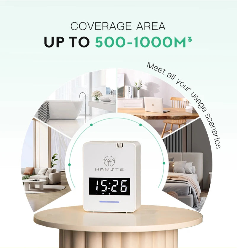 Bluetooth Smart Aroma Diffuser Essential Oil Air Freshener