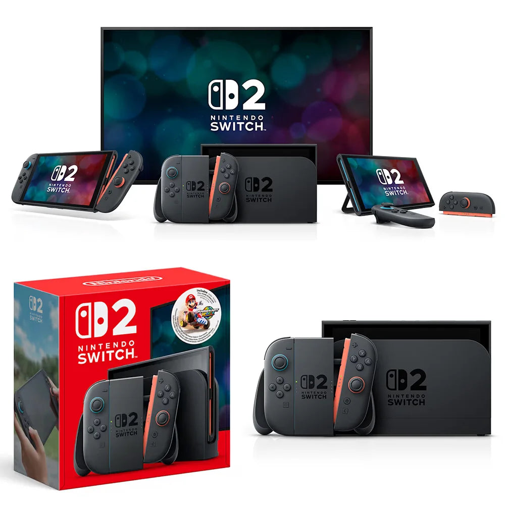 Nintendo Switch 2 Game Console with TV Mode and 1080p Screen