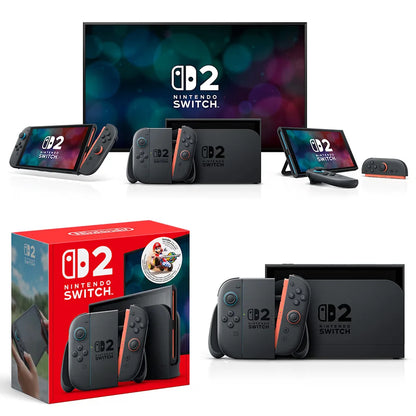 Nintendo Switch 2 Game Console with TV Mode and 1080p Screen