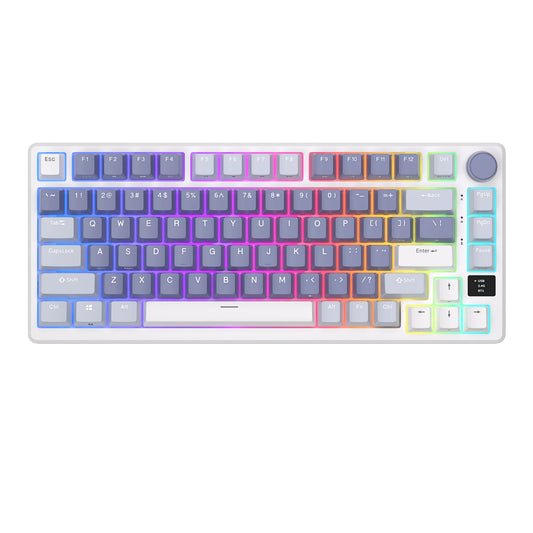 Tri-Mode RGB Gaming Keyboard 75% Hot-Swap