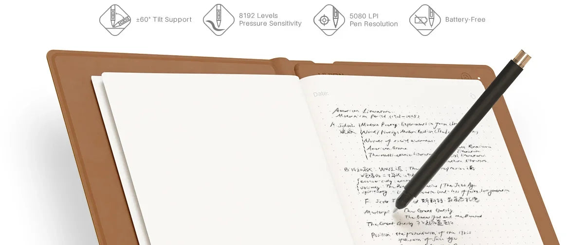 Bluetooth Wireless Digital Writing Tablet with Stylus