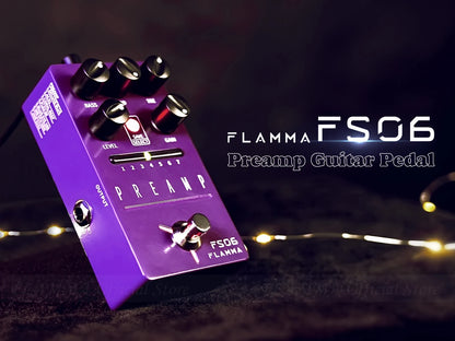 FS06 Preamp Pedal with Preset Save and Effects