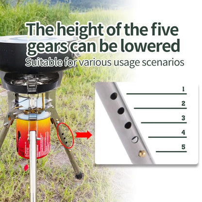 Portable 8400W Outdoor Gas Stove Folding Cooking Burner