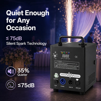 500W Cold Spark Machine for Indoor Outdoor Events