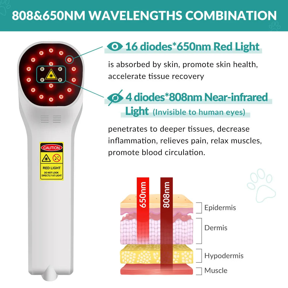 White Laser Device for Diabetic Foot and Arthritis