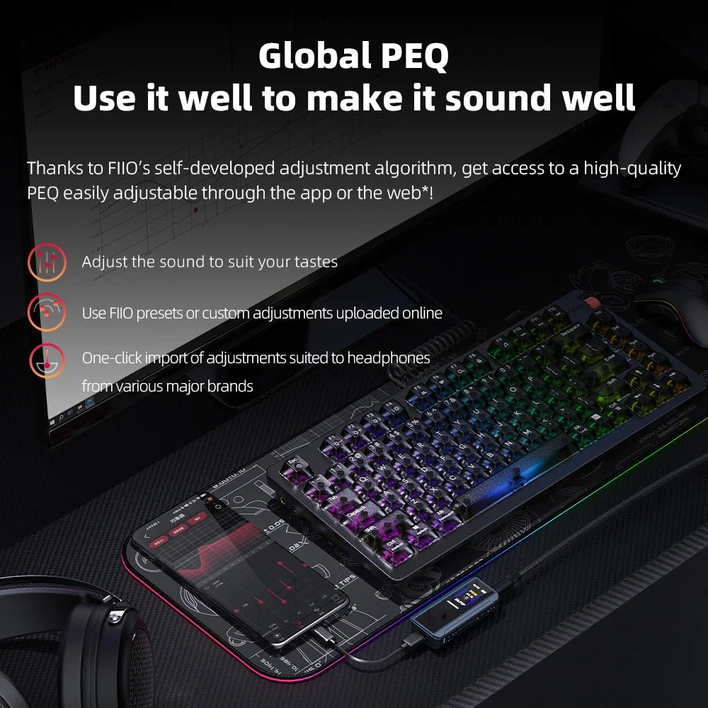 Bluetooth Headphone Amplifier LDAC 4.4mm Balanced