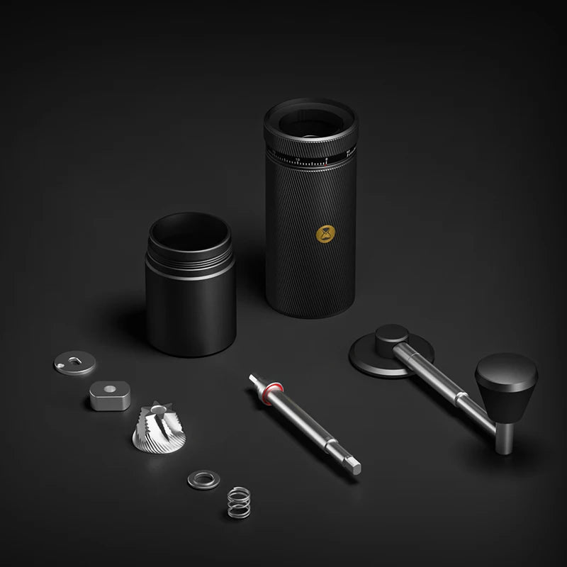 Portable Manual Coffee Grinder with S2C Precision Burr