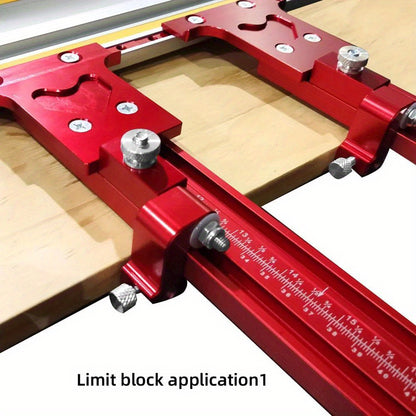 Precision Parallel Rail Guide System for Circular Saws