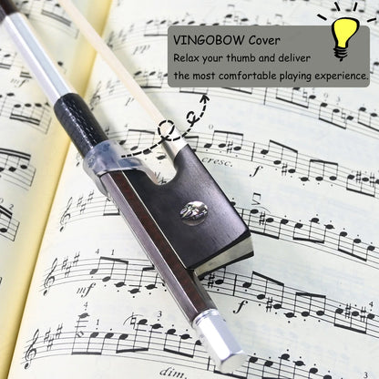 Professional 4/4 Carbon Fiber Violin Bow Warm Sweet Tone
