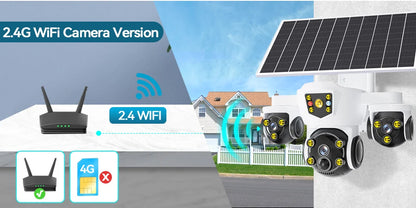 Smart Outdoor WiFi Camera 10X Zoom