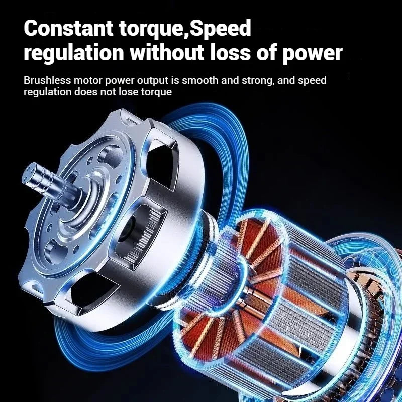 125W DC/AC Brushless Single Shaft Motor with Controller
