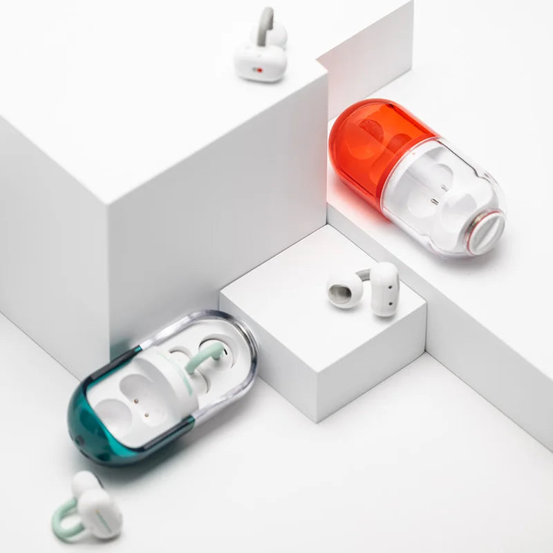 Wireless Open Ear Bluetooth Earbuds with AI Noise Cancellation