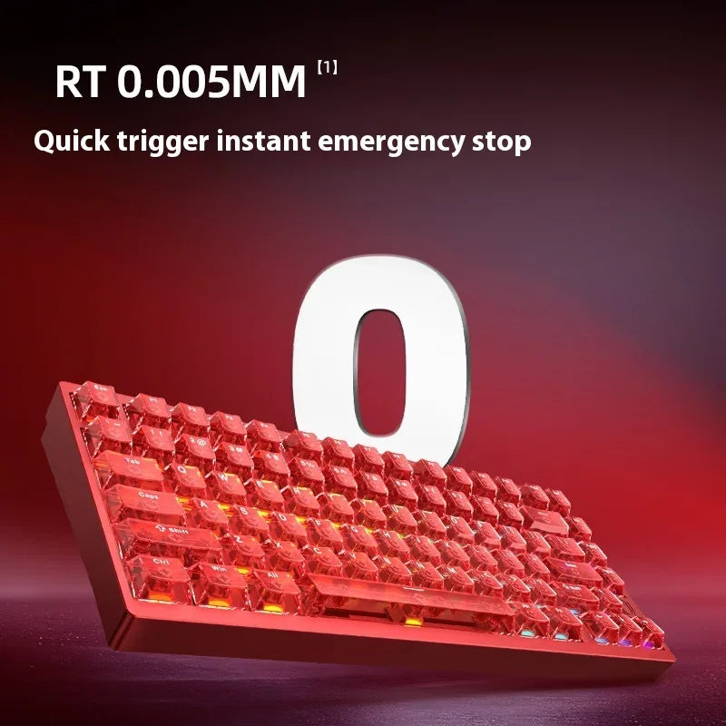 RGB Mechanical Keyboard Quick Dismantle Custom White