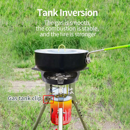 Portable 8400W Outdoor Gas Stove Folding Cooking Burner