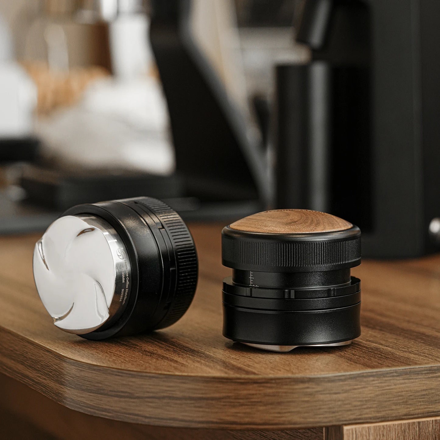 58mm Adjustable Coffee Distributor for Espresso Baristas