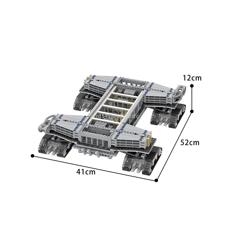 2365 Piece Space Shuttle Building Block Set Model Toy