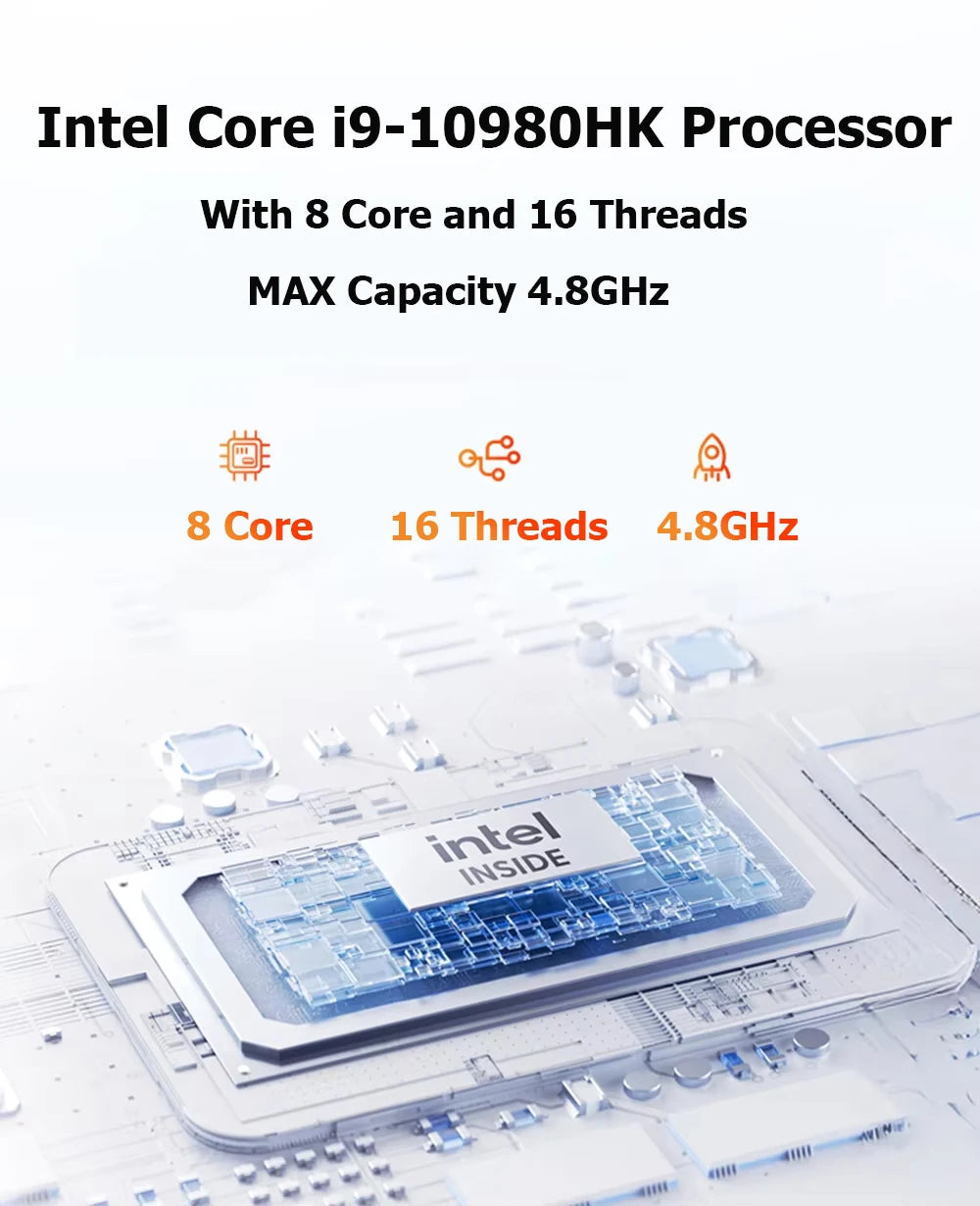 i9 Mini Computer 16GB 512GB SSD