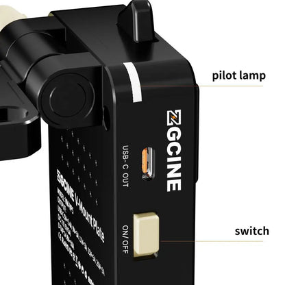 V-Mount Battery Plate Hot Swap USB-C PD D-Tap FX6