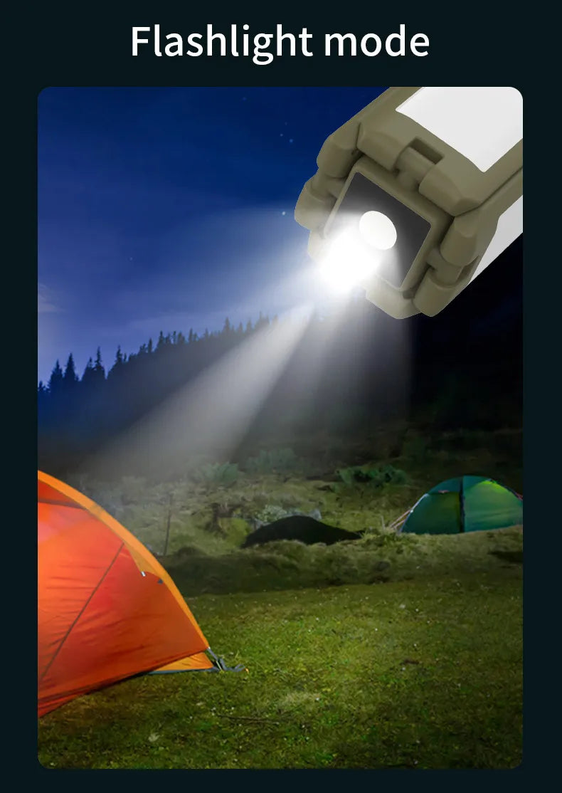 14000mAh Outdoor Hiking LED Lantern with Telescopic Design