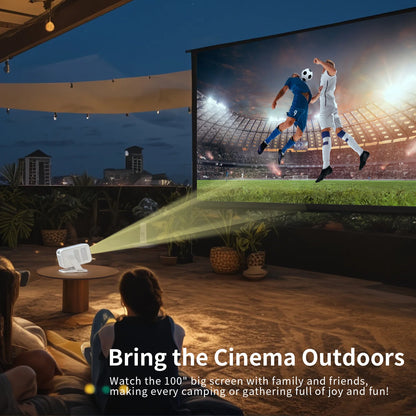 Auto Focus 1080p Portable Projector 420 ANSI Android