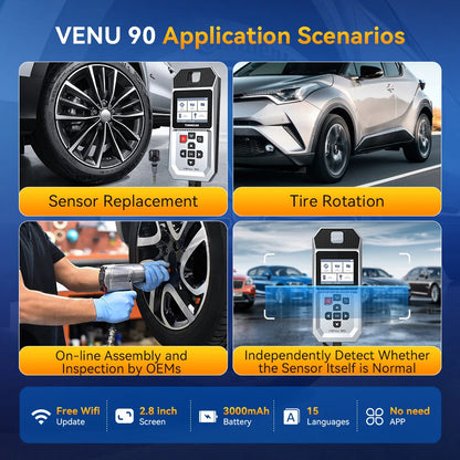 Automotive TPMS Sensor Programming & Learning Tool