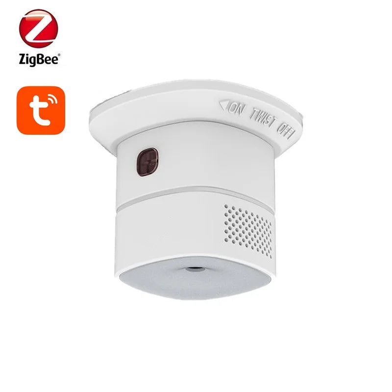 2PCS Tuya Zigbee 3.0 Carbon Monoxide Sensors for Home Automation