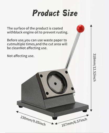 50×50mm Acrylic Magnet Maker Machine Set