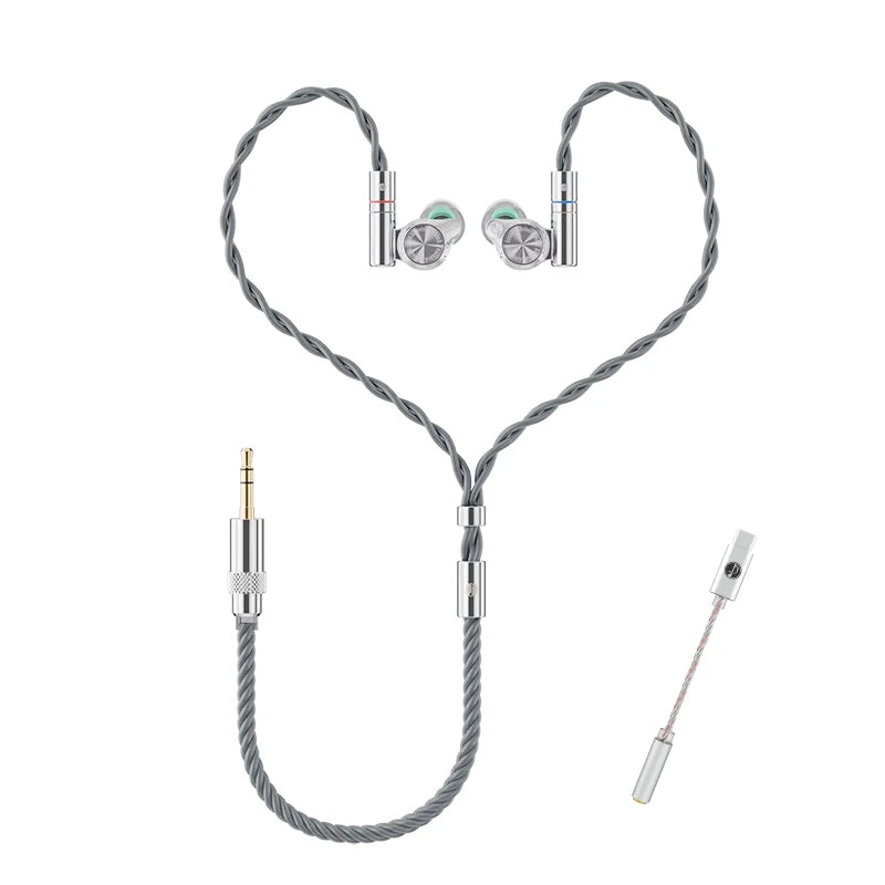 Z5 Wired Earphones Dual-Chamber HD HiFi Sound