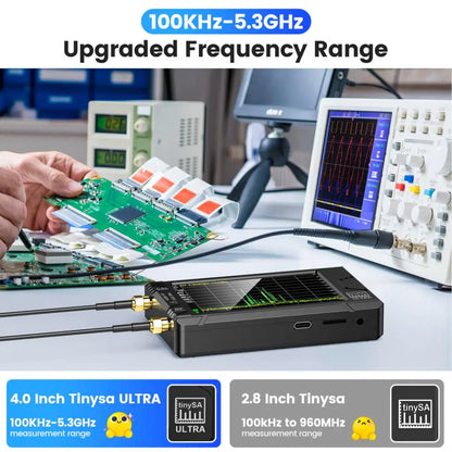 Handheld Spectrum Analyzer 5.3GHz with 4 Inch Screen