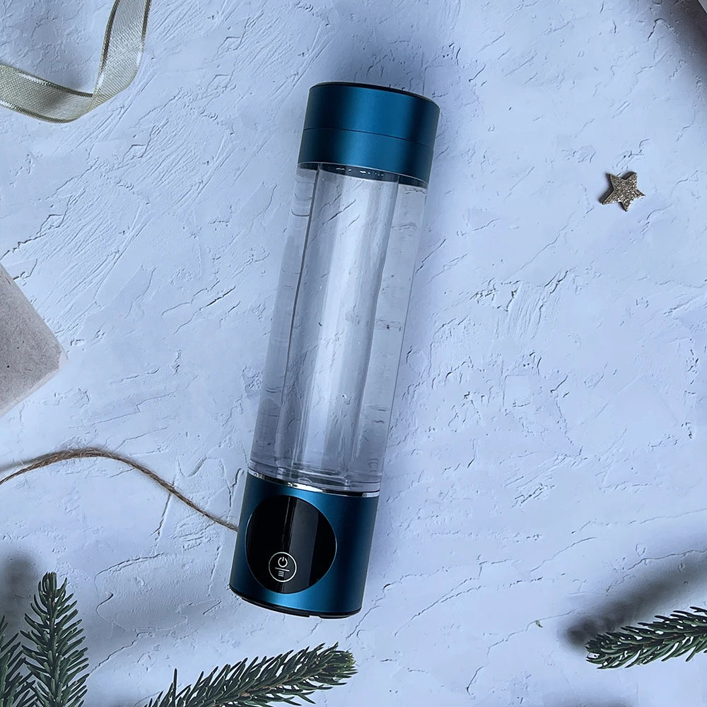 Portable Hydrogen Water Bottle with Inhaler