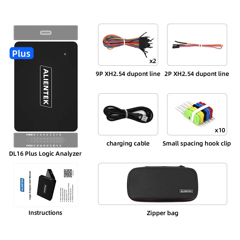 DL16 Plus USB Protocol Analyzer Bundle