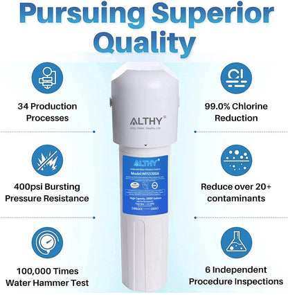 Under Sink Drinking Water Filter Purifier Direct Connect
