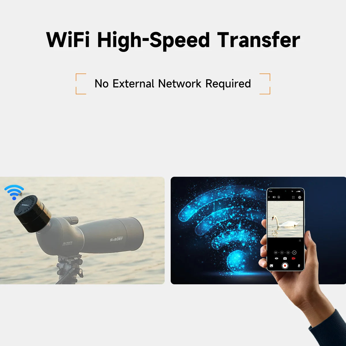 SV41 Pro Scope Camera with Smart WiFi Connectivity
