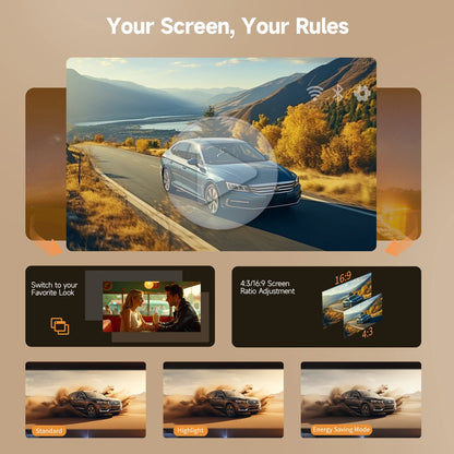 Auto Focus 1080p Portable Projector 420 ANSI Android