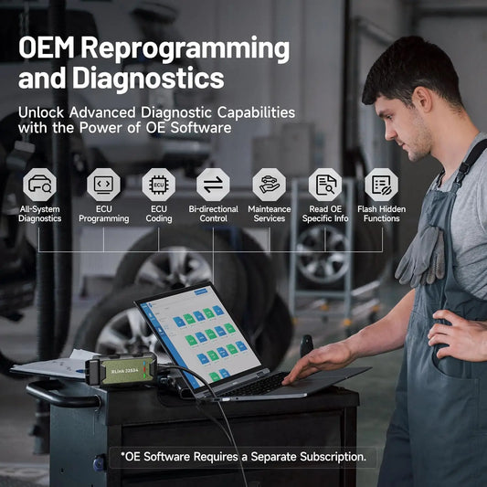 Portable J2534 Pass-Thru VCI Car Diagnostic and Reprogramming