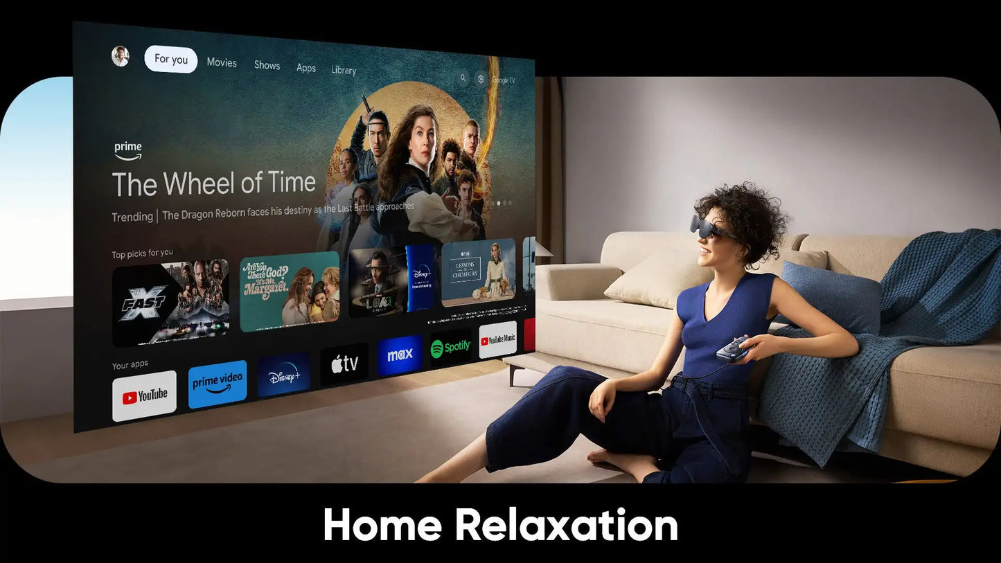 Portable Pocket TV Streaming Box for AR Glasses