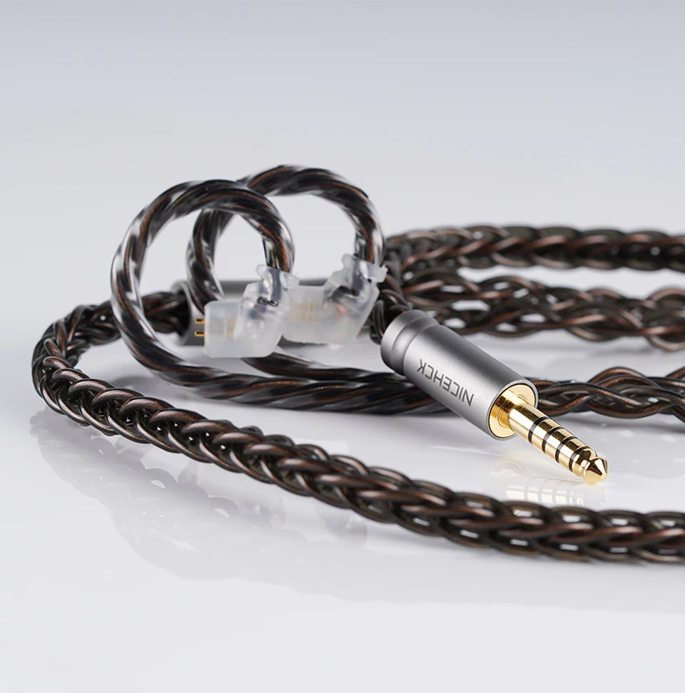 HiFi IEM Upgrade Cable 4.4mm 2Pin High-End Conductors