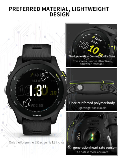 Professional Running Smartwatch with Triathlon Tracking