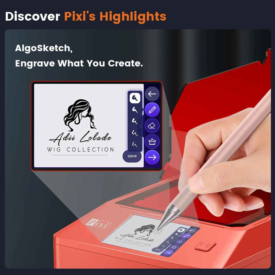 5W Smart Laser Engraver with Air Assist for Wood and Metal