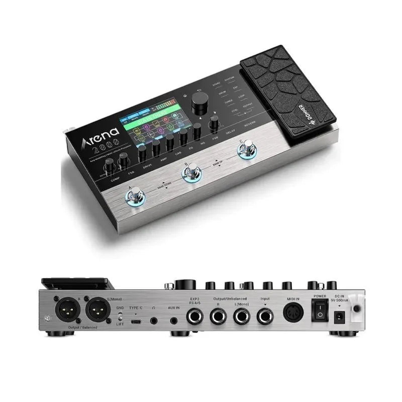 2000 Guitar Effects Pedal with Amp Modeling and MIDI
