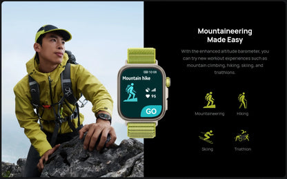 Smartwatch 1.82 inch AMOLED Fit 4 Pro Green ECG